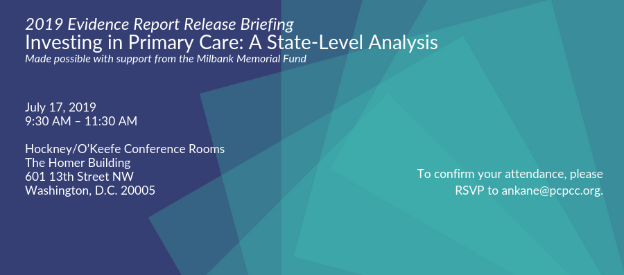 2019 Evidence Report Release Briefing | Primary Care Collaborative